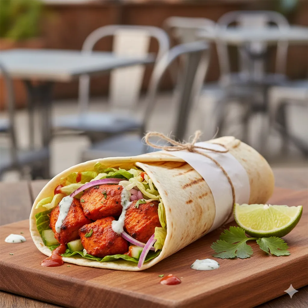 GRILLED CHICKEN TIKKA WRAP